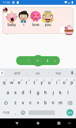 Run android online APK Xmoji - write it with icons from MyAndroid or emulate Xmoji - write it with icons using MyAndroid