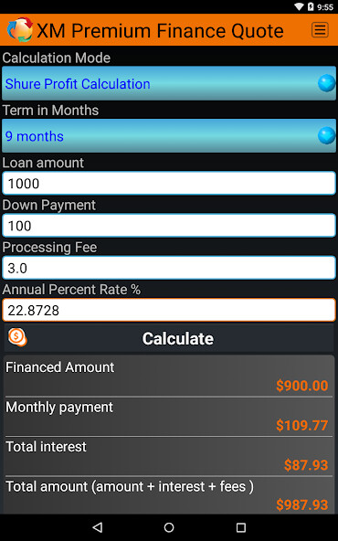 Emulate XM Premium Finance  2016 from MyAndroid or run XM Premium Finance  2016 using MyAndroid