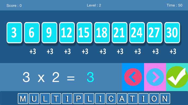 Emulate Android APK X - Multiplication Game Emulate Android APK X - Multiplication Game