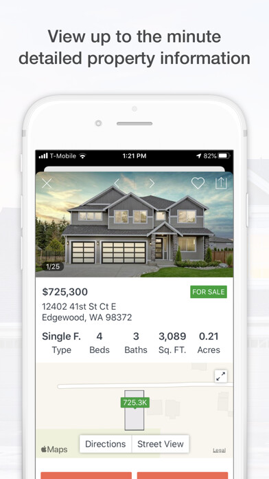Emulate iPhone app Xome Real Estate using MyAndroid
