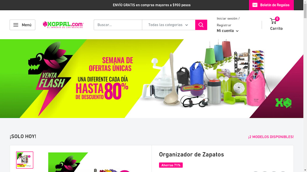 Run android online APK Xoppal.com: Un E-commerce muy  from MyAndroid or emulate Xoppal.com: Un E-commerce muy  using MyAndroid