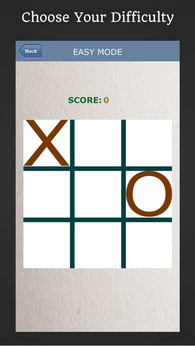 Emulate iPhone app XOX: Tic Tac Toe using MyAndroid
