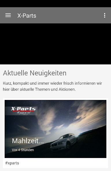 Run android online APK Xparts from MyAndroid or emulate Xparts using MyAndroid