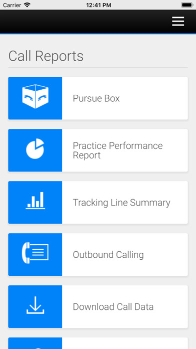 Emulate iPhone app XP Call Tracker using MyAndroid