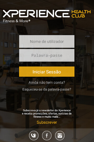Run android online APK Xperience Health Club from MyAndroid or emulate Xperience Health Club using MyAndroid