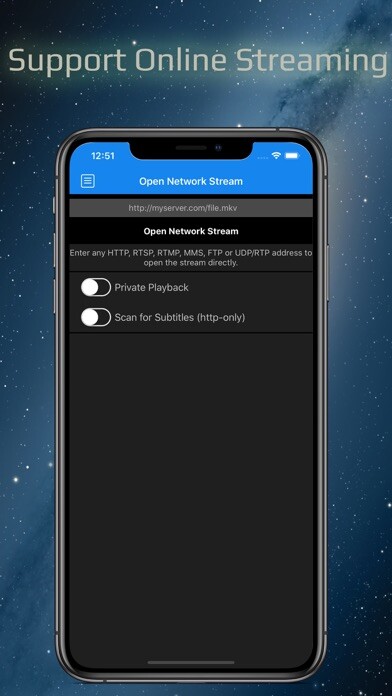 Emulate iPhone app X-Player using MyAndroid