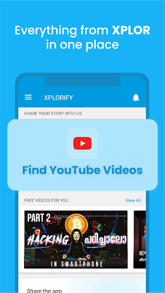 Run android online APK XPLORIFY from MyAndroid or emulate XPLORIFY using MyAndroid