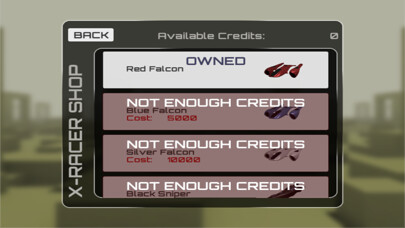 Emulate iPhone app Xracer Spaceship Racing 3d Free Game using MyAndroid