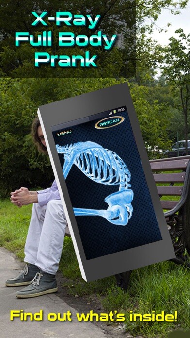 Emulate Android APK X-Ray Full Body Prank