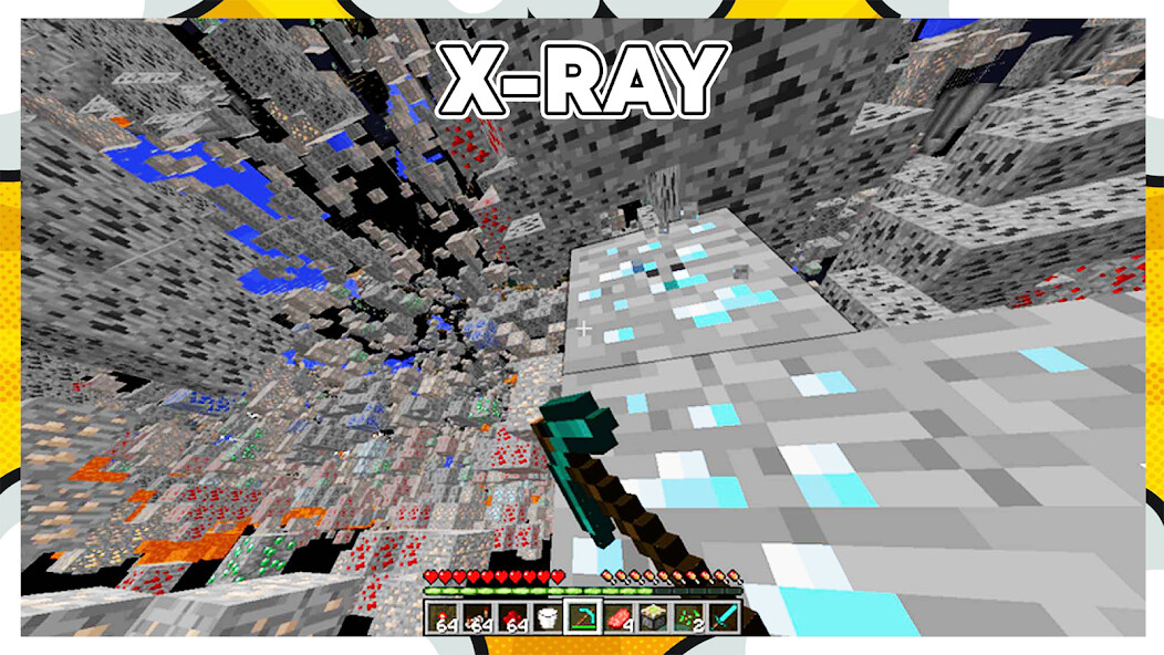 Run android online APK X-Ray Mod for Minecraft from MyAndroid or emulate X-Ray Mod for Minecraft using MyAndroid Run android online APK X-Ray Mod for Minecraft from MyAndroid or emulate X-Ray Mod for Minecraft using MyAndroid