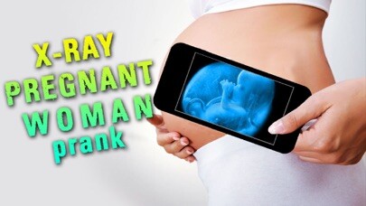 Emulate iPhone app X-Ray Pregnant Woman Prank using MyAndroid