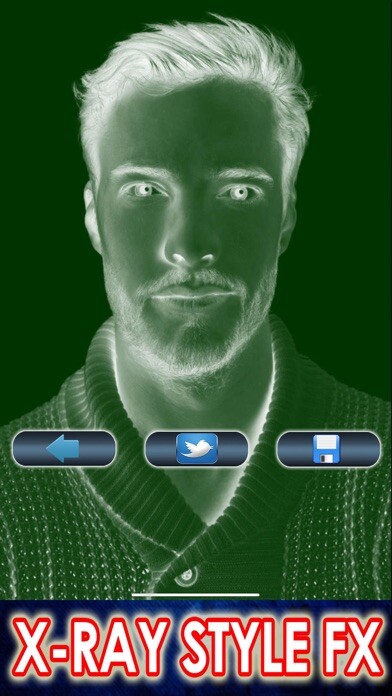 Emulate iPhone app X-Ray Vision Style Filter FX using MyAndroid
