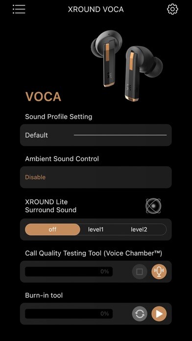 Emulate iPhone app XROUND MyTune using MyAndroid