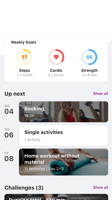 Emulate iPhone app Xsports fitness Trainings-App using MyAndroid Emulate iPhone app Xsports fitness Trainings-App using MyAndroid