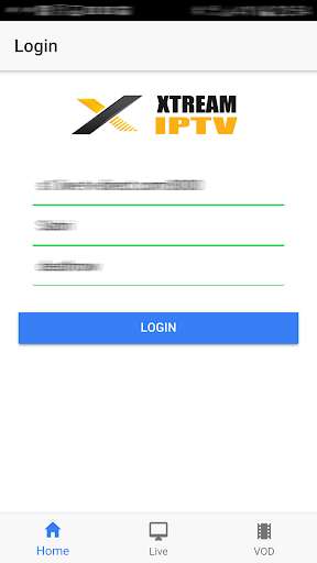 Emulate Android APK Xtream IPTV Player