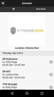 Emulate Android APK XtremeRow