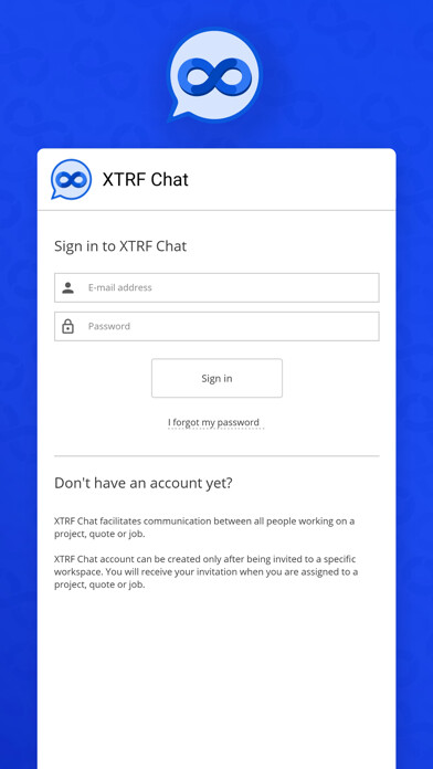 Emulate iPhone app XTRF Chat using MyAndroid Emulate iPhone app XTRF Chat using MyAndroid