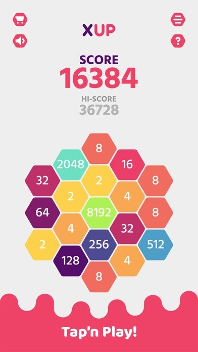 Emulate iPhone app XUP - 2x Number Matching Game using MyAndroid