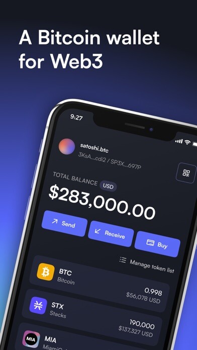 Emulate iPhone app Xverse - Bitcoin Web3 Wallet using MyAndroid Emulate iPhone app Xverse - Bitcoin Web3 Wallet using MyAndroid