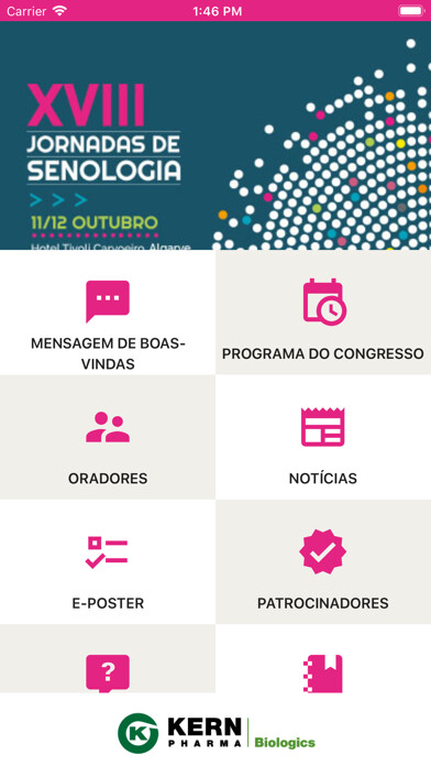 Emulate iPhone app XVIII Jornadas de Senologia using MyAndroid Emulate iPhone app XVIII Jornadas de Senologia using MyAndroid