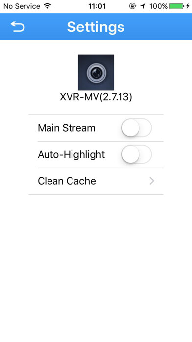 Emulate iPhone app XVR-MV using MyAndroid