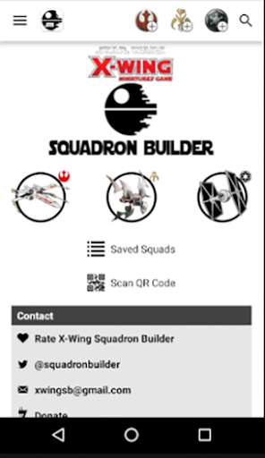 Emulate Android APK X-Wing Squadron Builder Emulate Android APK X-Wing Squadron Builder