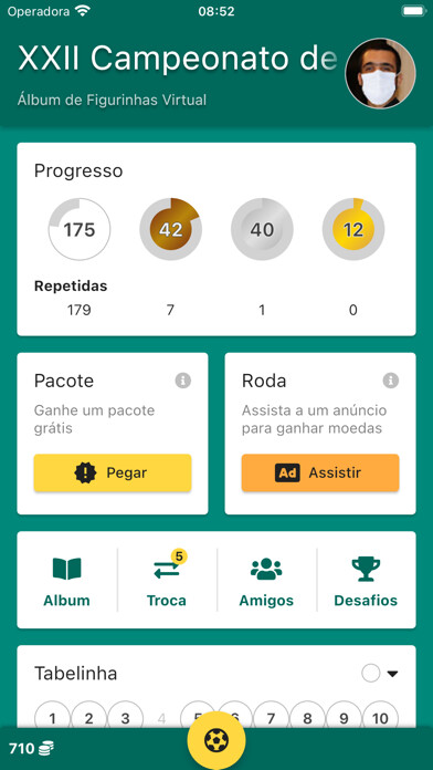 Emulate iPhone app XXII Camp. de Futsal DCC/UFMG using MyAndroid Emulate iPhone app XXII Camp. de Futsal DCC/UFMG using MyAndroid