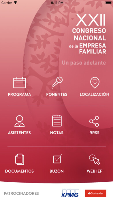 Emulate iPhone app XXII Congreso IEF using MyAndroid Emulate iPhone app XXII Congreso IEF using MyAndroid