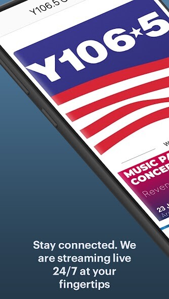 Emulate Android APK Y106.5 Country