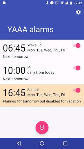Run android online APK YAAA - Yet Another Alarm App from MyAndroid or emulate YAAA - Yet Another Alarm App using MyAndroid Run android online APK YAAA - Yet Another Alarm App from MyAndroid or emulate YAAA - Yet Another Alarm App using MyAndroid