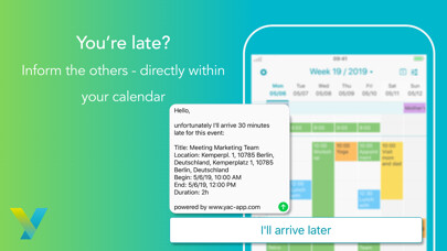 Emulate iPhone app Yaca: Yet another calendar app using MyAndroid