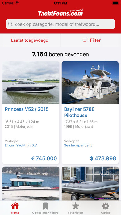 Emulate iPhone app YachtFocus BotenApp using MyAndroid Emulate iPhone app YachtFocus BotenApp using MyAndroid