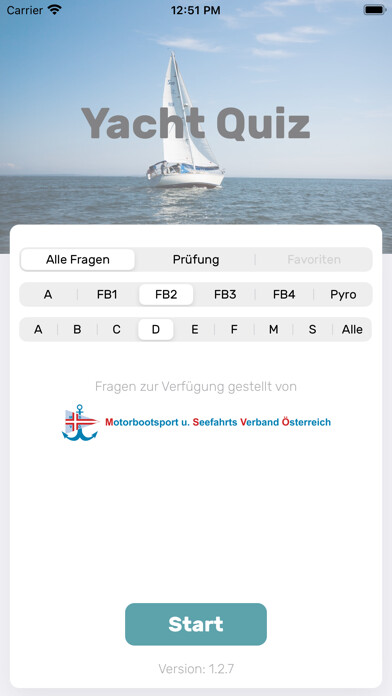 Emulate iPhone app Yacht Quiz using MyAndroid Emulate iPhone app Yacht Quiz using MyAndroid