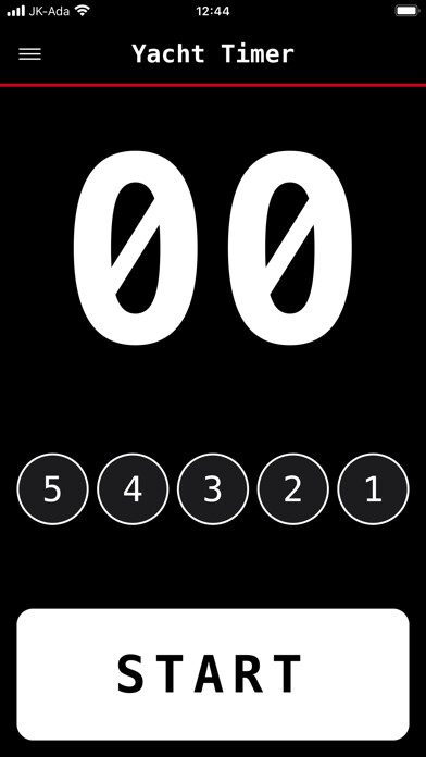 Emulate iPhone app Yacht Timer using MyAndroid Emulate iPhone app Yacht Timer using MyAndroid
