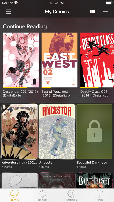 Emulate iPhone app YACReader - Comic Reader using MyAndroid Emulate iPhone app YACReader - Comic Reader using MyAndroid