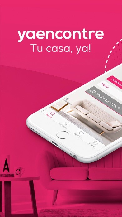 Emulate iPhone app yaencontre - pisos y casas using MyAndroid