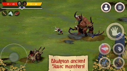 Emulate iPhone app Yaga The Roleplaying Folktale using MyAndroid