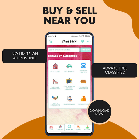 Run android online APK YAHABECH: Buy Sell and Trade from MyAndroid or emulate YAHABECH: Buy Sell and Trade using MyAndroid