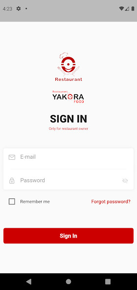 Run android online APK YAKORA FOOD - RESTAURANTS from MyAndroid or emulate YAKORA FOOD - RESTAURANTS using MyAndroid