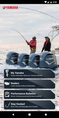 Emulate Android APK Yamaha Outboards