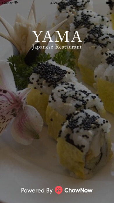 Emulate iPhone app Yama Japanese Restaurant using MyAndroid Emulate iPhone app Yama Japanese Restaurant using MyAndroid