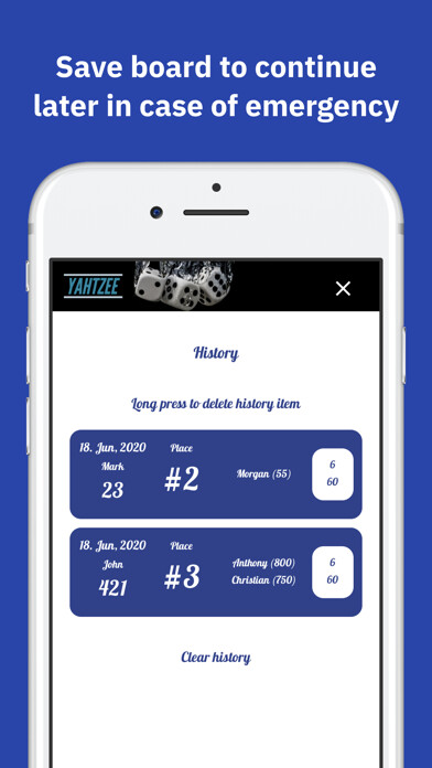 Emulate iPhone app Yamb Score Card using MyAndroid Emulate iPhone app Yamb Score Card using MyAndroid
