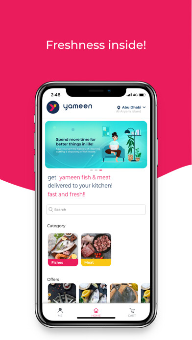 Emulate iPhone app Yameen Online Shopping using MyAndroid Emulate iPhone app Yameen Online Shopping using MyAndroid