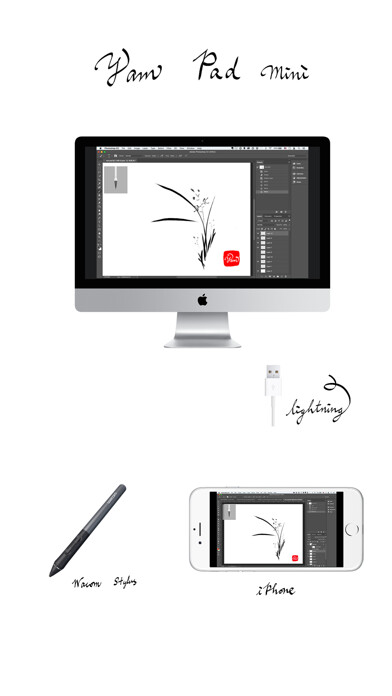 Emulate iPhone app Yam Pad Mini - Drawing Tablet using MyAndroid Emulate iPhone app Yam Pad Mini - Drawing Tablet using MyAndroid