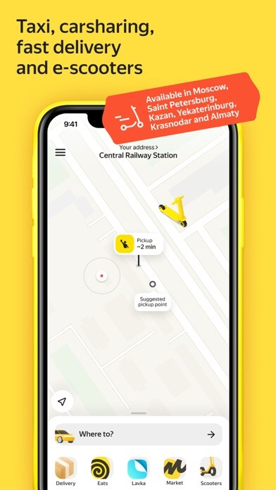 Emulate iPhone app Yandex Go — taxi and delivery using MyAndroid Emulate iPhone app Yandex Go — taxi and delivery using MyAndroid
