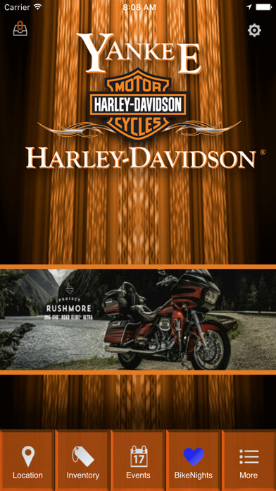 Emulate iPhone app Yankee Harley-Davidson. using MyAndroid Emulate iPhone app Yankee Harley-Davidson. using MyAndroid