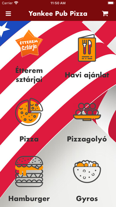 Emulate iPhone app Yankee Pub Pizza using MyAndroid Emulate iPhone app Yankee Pub Pizza using MyAndroid