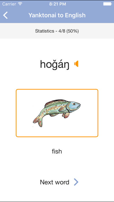 Emulate iPhone app Yanktonai Vocab Builder using MyAndroid Emulate iPhone app Yanktonai Vocab Builder using MyAndroid