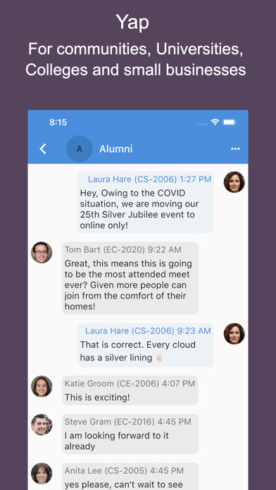 Emulate iPhone app Yap Chat App using MyAndroid Emulate iPhone app Yap Chat App using MyAndroid