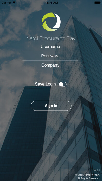 Emulate iPhone app Yardi PAYplus using MyAndroid